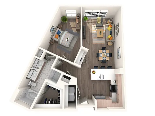Floor plan I