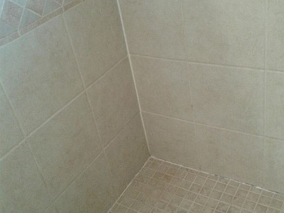 Custom tiled shower