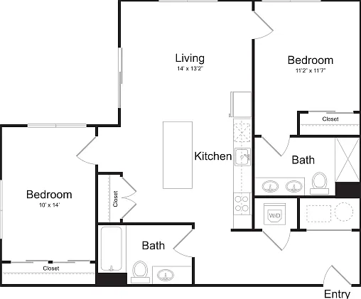 C6 floor plan Brewers Block