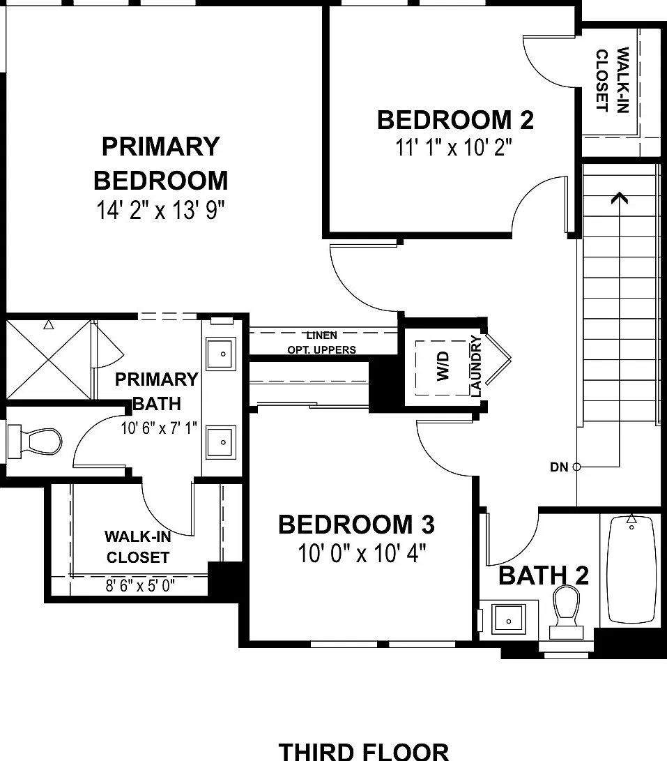 3 bed, 2.5 bath, 1574 sqft, $4,950 — Photo 3