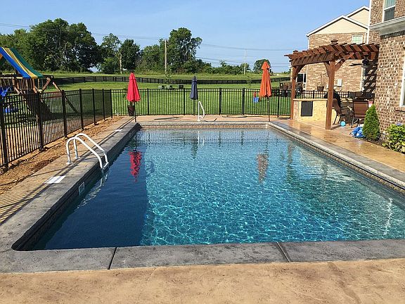 Inground custom pool
