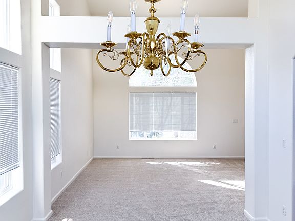 Facing the living room from the dining room