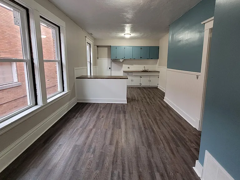 Open concept living spaces