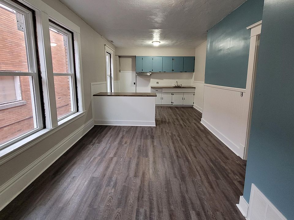 Open concept living spaces