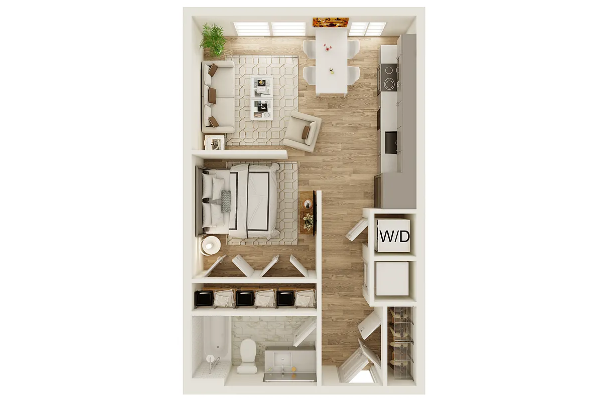 Floor plan The Radiant