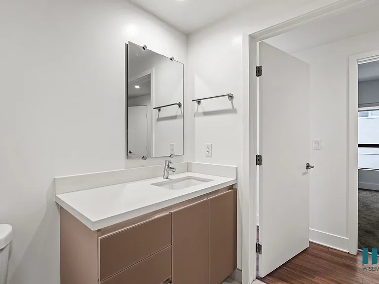 Bathroom with Vanity Cabinet Storage