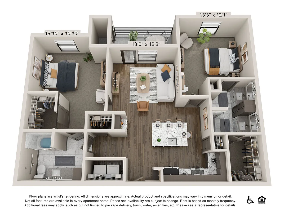 Floor plan B2
