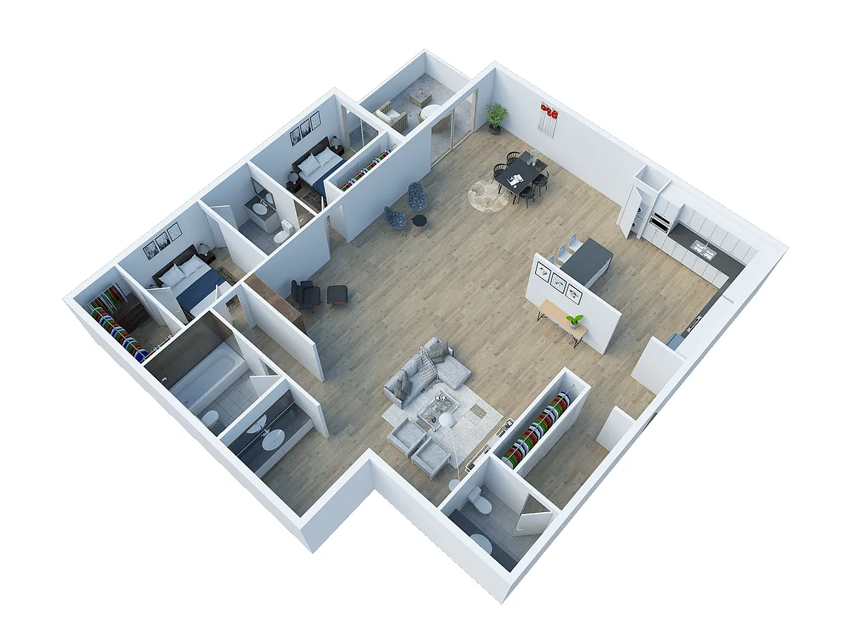 Floor plan B4