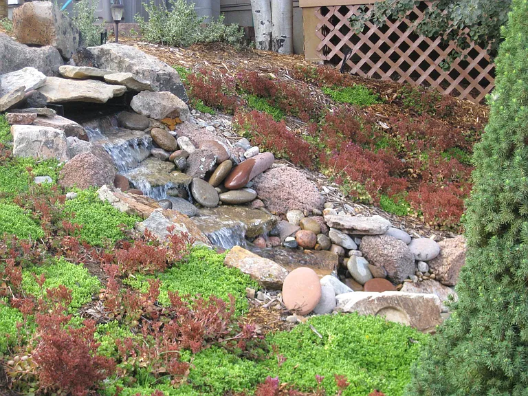 Waterfall right out your front door