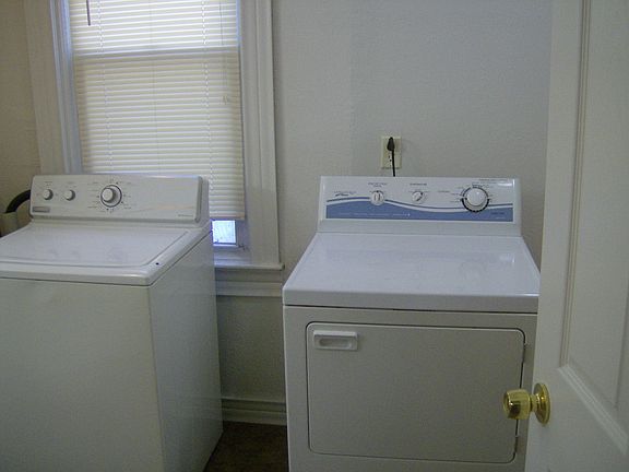 Washer and dryer in unit