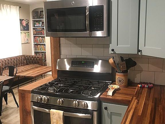 Butcher block countertops, 
