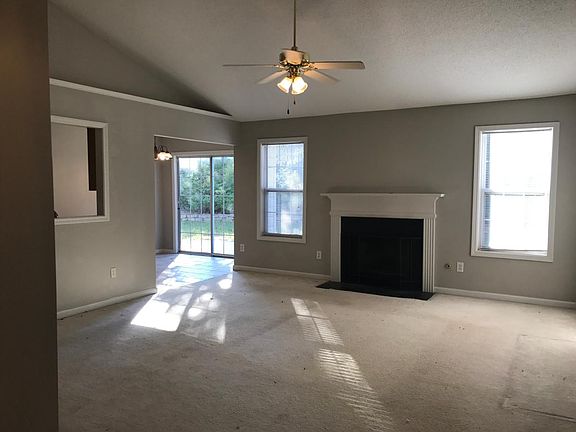 Large open living room