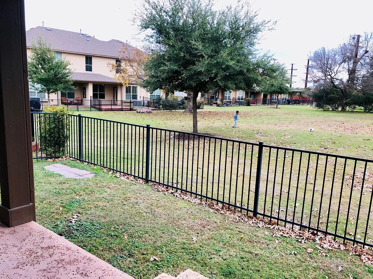 Back of patio - 14001 Avery Ranch Blvd #2304