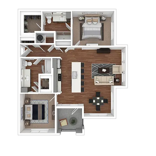 Floor plan B1