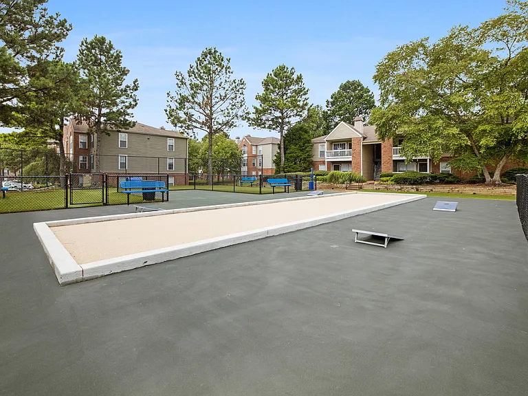 Bocce Ball and Corn Hole Games