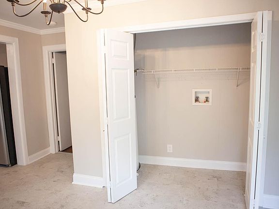 Laundry closet