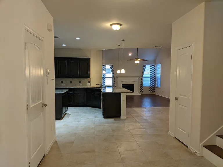 open floor plan