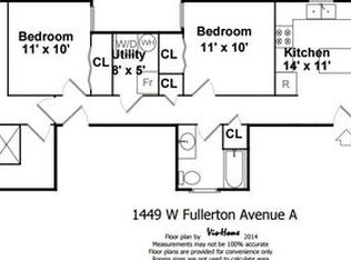 1449 W Fullerton Ave APT 2, Chicago, IL 60614
