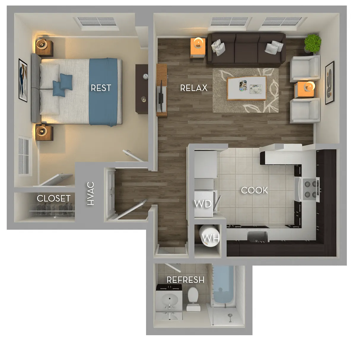 Floor plan A02