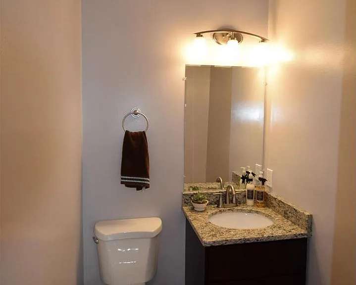 Main level Powder room