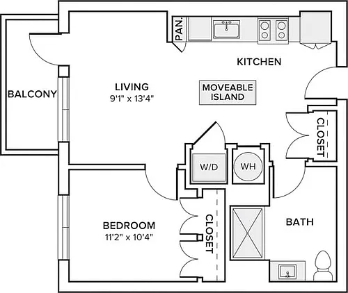 Floor plan A02
