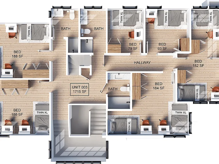 Third Floor Plan