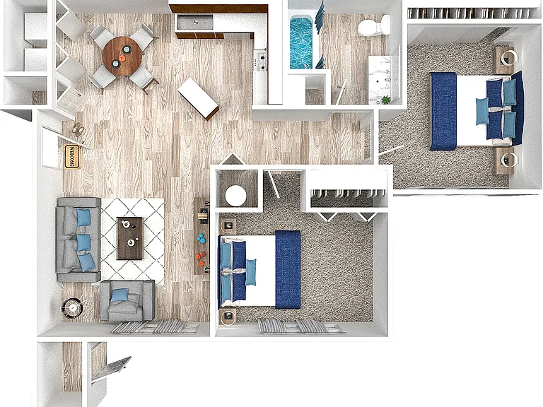 2 bed 1 bath 777 sq ft 2 bed 1 bath 777 sq ft