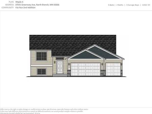 37541 Greenway Ave, North Branch, MN 55056