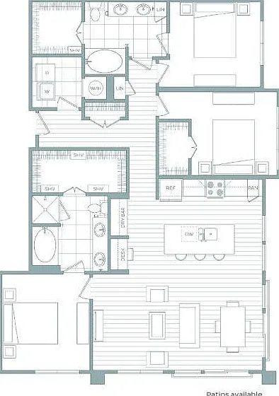 U Floor Plan U Floor Plan