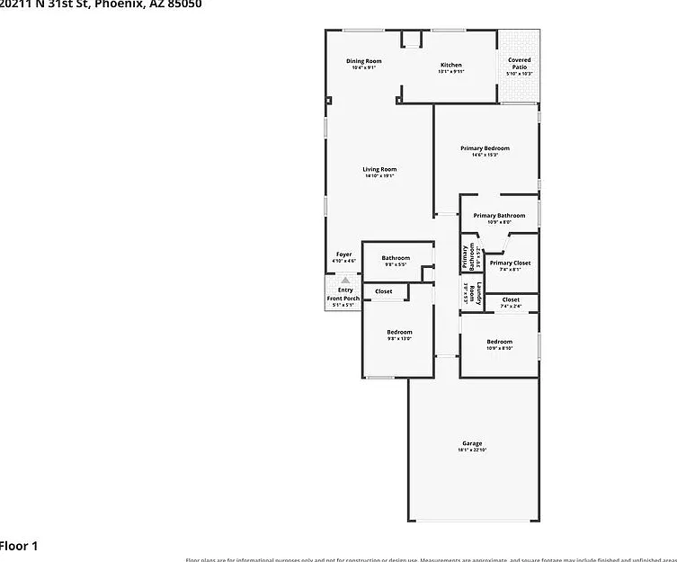 3 bed, 2.0 bath, 1310 sqft, $2,390 — Photo 2