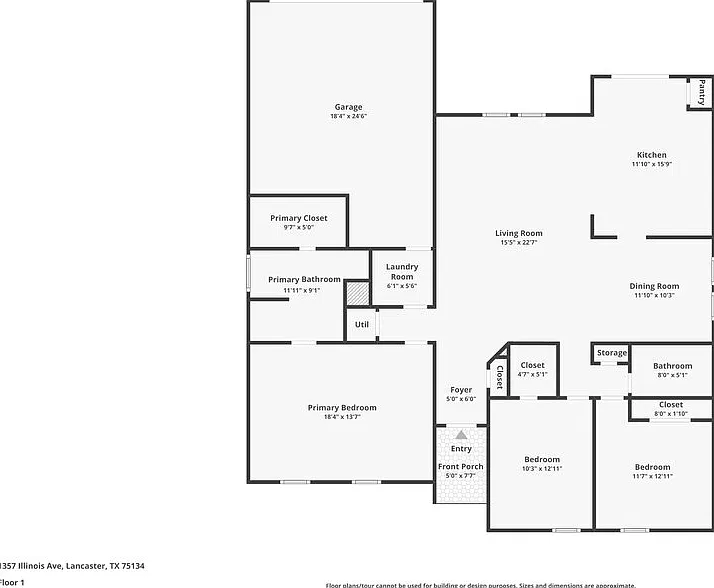 3 bed, 2.0 bath, 1650 sqft, $2,110 — Photo 2