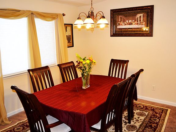 Formal dining room.