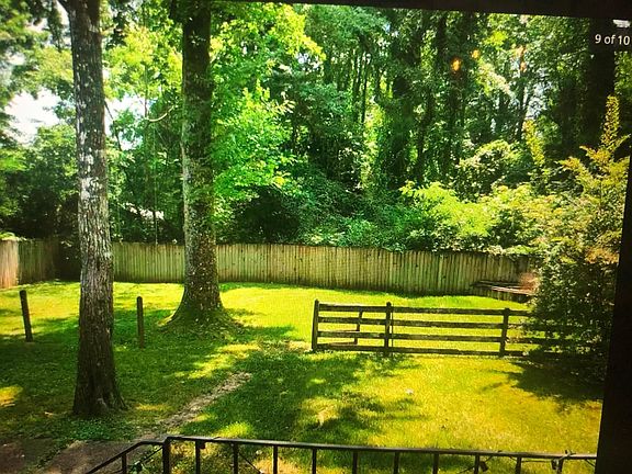 The split rail fence is gone