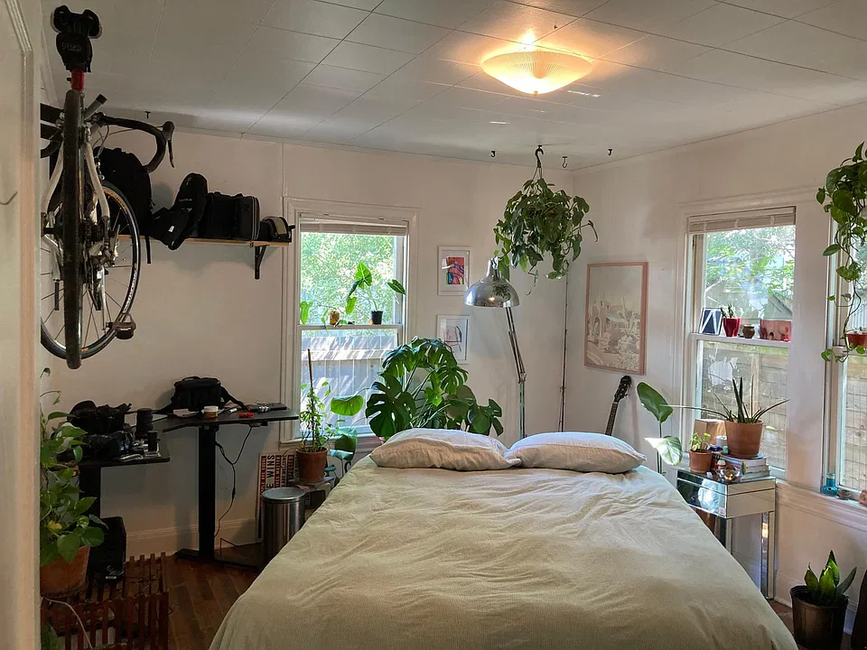 third of three bedrooms
