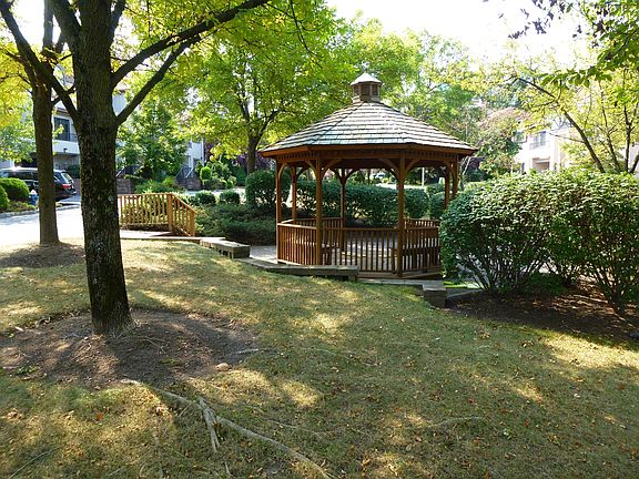 Gazebo in the courtyard