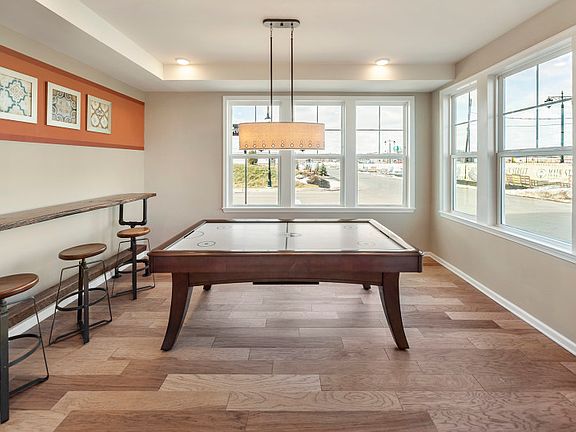 Flex space on the first floor that could make a great home office.
