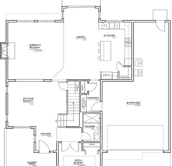 Main floor plan