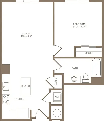 Floor plan A8A