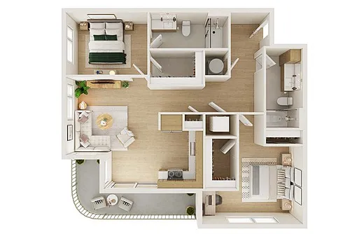 Floor plan Ground Swell