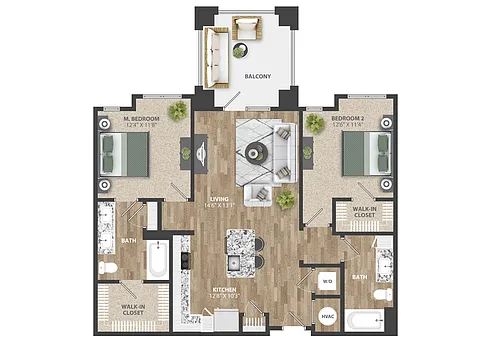 Floor plan B1