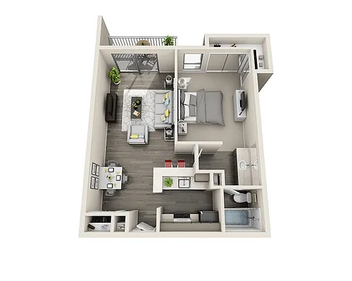 Floor plan Newport (A1B-S)