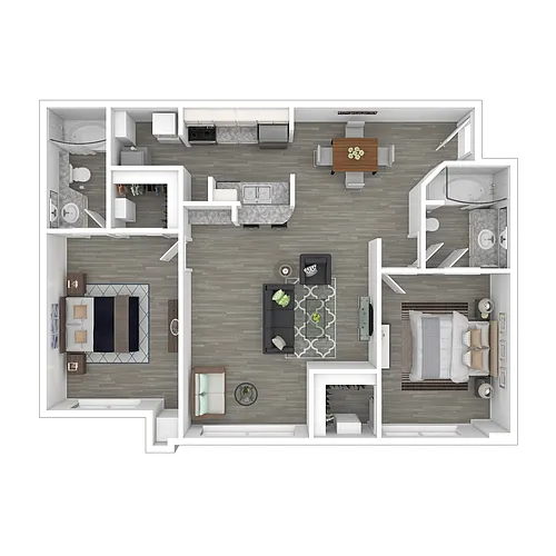Floor plan The Dahlia - Renovated