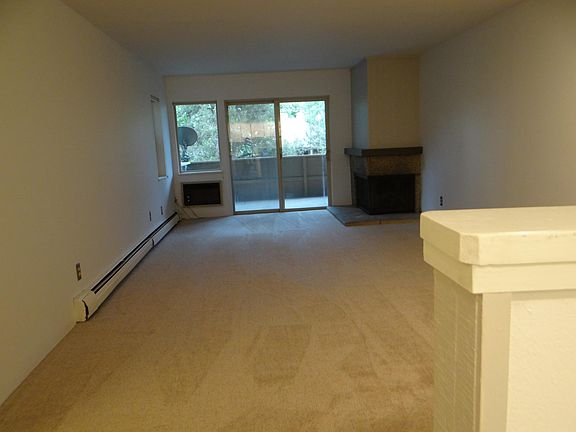 View of patio from kitchen