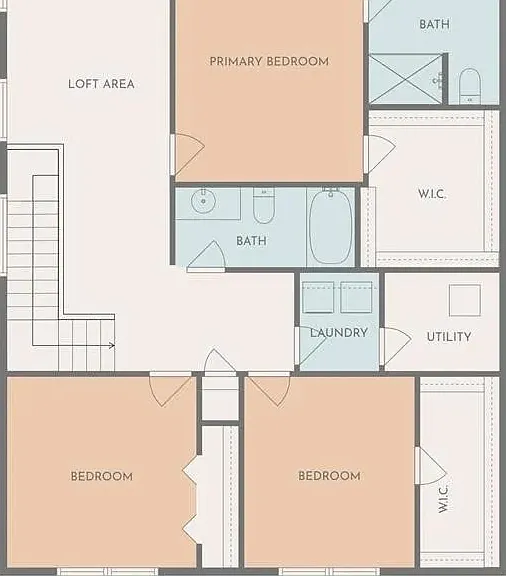 Main level floorplan
