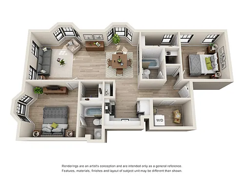 Floor plan Roanoke
