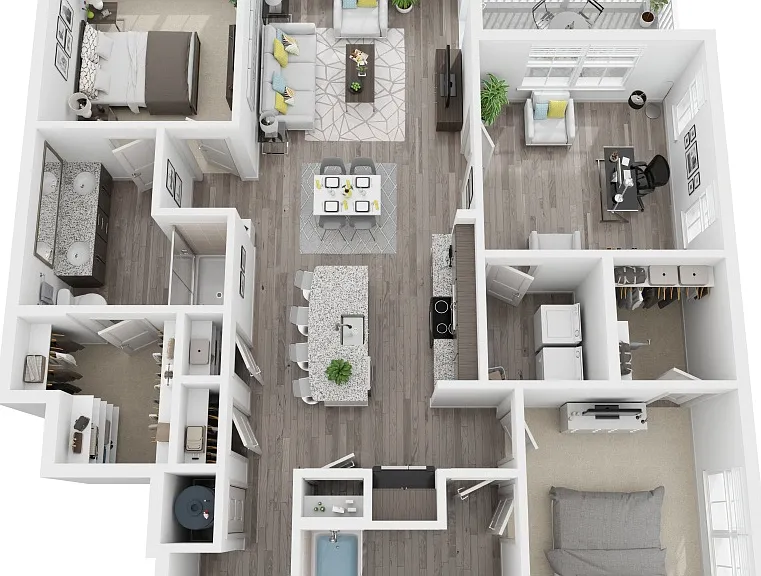 The Flats at Ballantyne Apartments — Photo 44