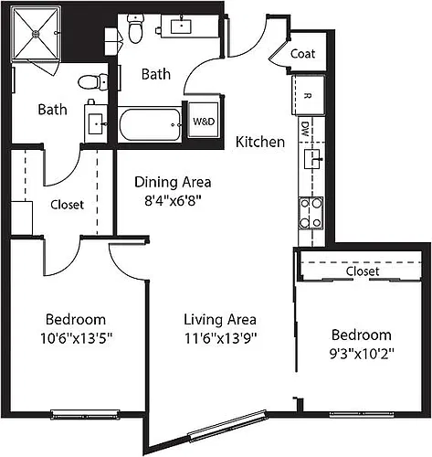 Floor plan B06