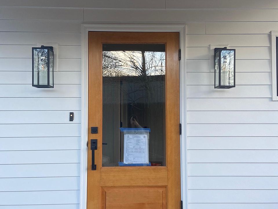 Front door.
