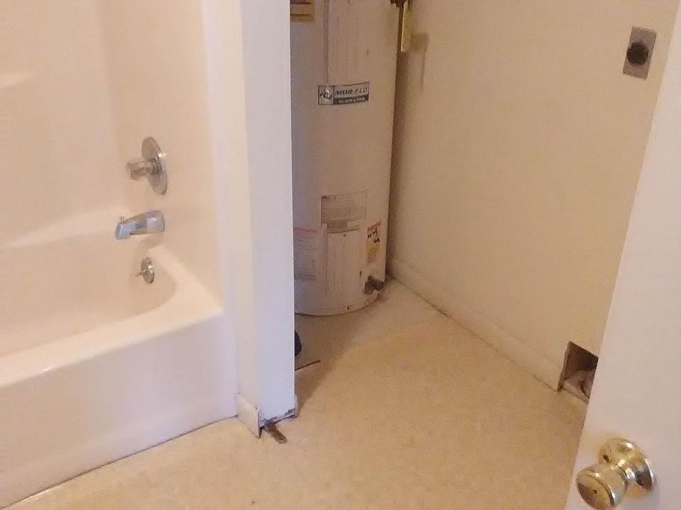 Washer and dryer hook in closet