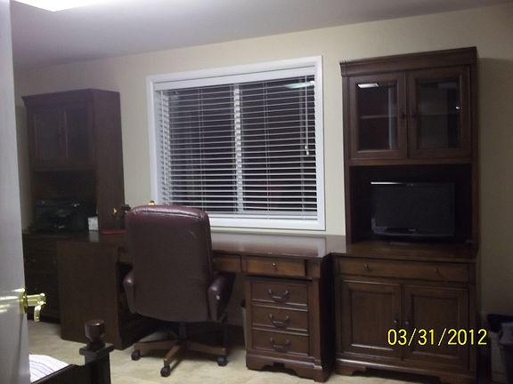 4th bdrm set up as office